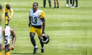 Aaron Shampklin Steelers 2024 Training Camp