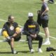 Logan Lee Troy Polamalu Ike Taylor Steelers training camp