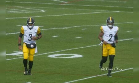 Russell Wilson Justin Fields Steelers training camp