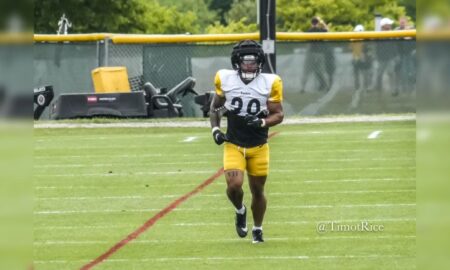 Jaylen Warren Steelers training camp