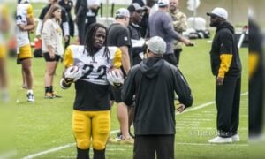 Najee Harris Steelers training camp