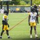 George Pickens Roman Wilson Steelers wide receivers training camp