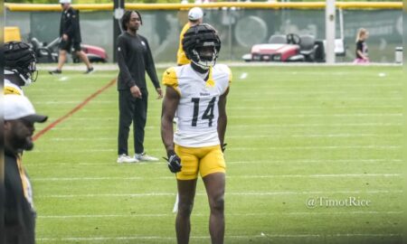 George Pickens Steelers training camp