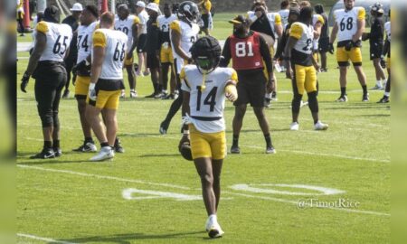 George Pickens Steelers training camp