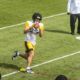 Pat Freiermuth Steelers training camp Brandon Aiyuk