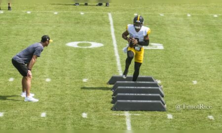 Justin Fields Steelers training camp