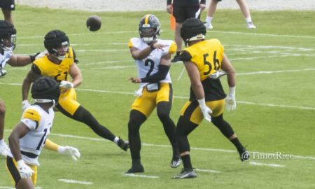 Justin Fields Alex Highsmith Nick Herbig Steelers training camp