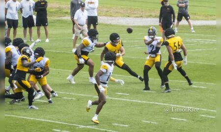 Justin Fields Alex Highsmith George Pickens Nick Herbig Steelers training camp