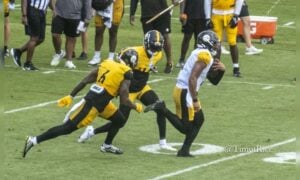 Patrick Queen Justin Fields Steelers training camp