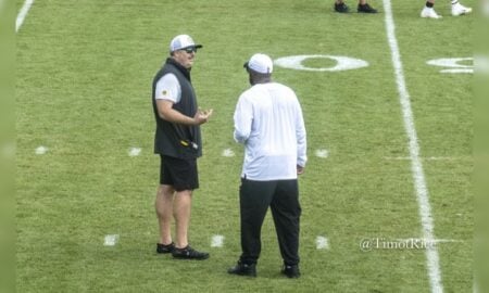 Mike Tomlin Arthur Smith Steelers training camp