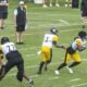 Mike Tomlin Arthur Smith Russell Wilson Najee Harris Broderick Jones Steelers training camp