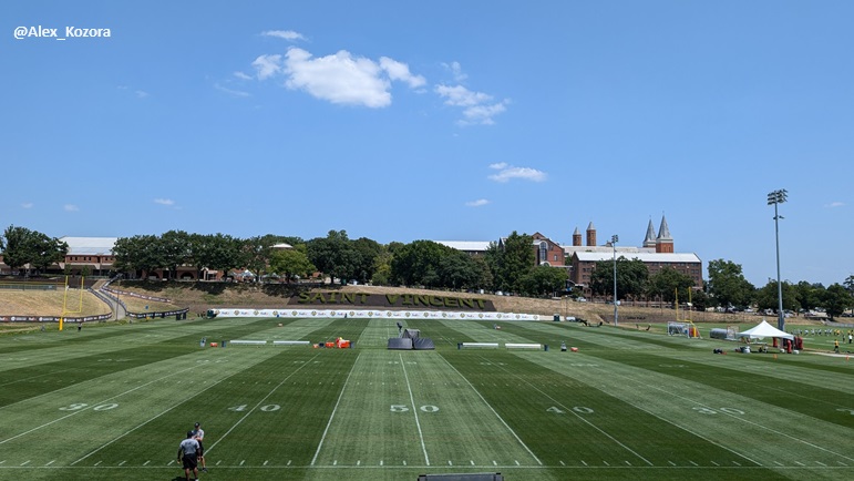 Steelers training camp