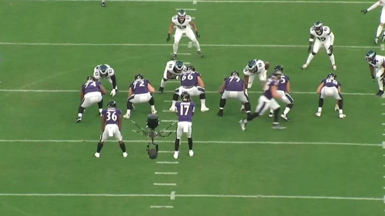 Ravens offense Andrew Vorhees