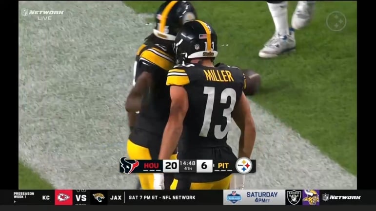 Scotty Miller Quez Watkins Steelers