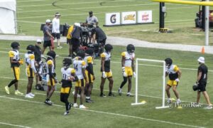 Offense wide receivers Steelers training camp