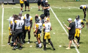 Offense Arthur Smith Justin Fields Russell Wilson Steelers training camp