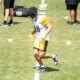 Pat Freiermuth Steelers training camp Guardian Cap