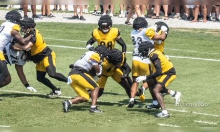 La'Mical Perine offense defense Steelers training camp