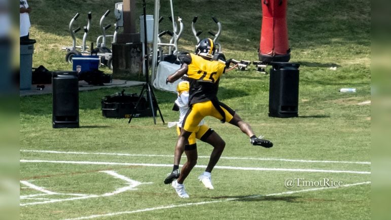 DeShon Elliott Steelers training camp