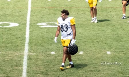 Connor Heyward Steelers training camp