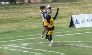 Connor Heyward Damontae Kazee Steelers training camp