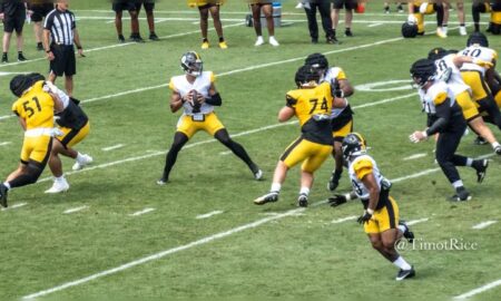 Justin Fields Nick Herbig Logan Lee Steelers training camp