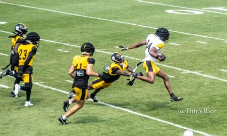 George Pickens Steelers training camp Arthur Smith