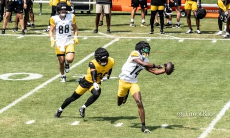 George Pickens Steelers training camp