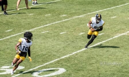 Justin Fields Calvin Austin III Steelers training camp