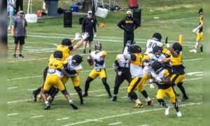 Justin Fields Steelers training camp