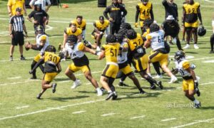 Beanie Bishop Jr. Steelers training camp