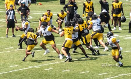 Beanie Bishop Jr. Steelers training camp