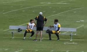 Justin Fields John Rhys Plumlee Arthur Smith Steelers training camp