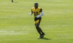 Beanie Bishop Jr. Steelers training camp