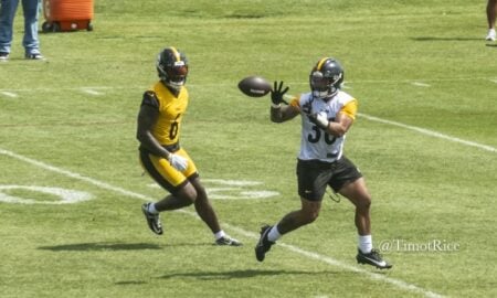 Jaylen Warren Patrick Queen Steelers training camp