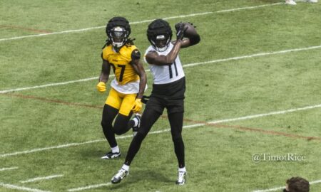 Van Jefferson Cory Trice Jr. Steelers training camp