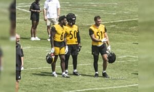 Patrick Queen Elandon Roberts Nick Herbig Steelers training camp