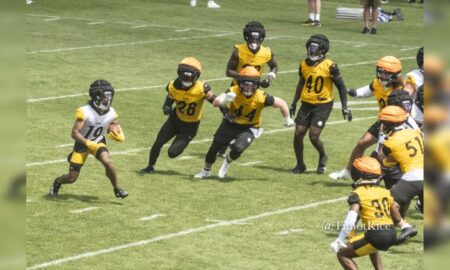 Calvin Austin III Miles Killebrew Tyler Matakevich special teams new kickoff return rule Steelers training camp