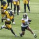 La'Mical Perine Patrick Queen Steelers training camp