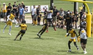 George Pickens Steelers training camp