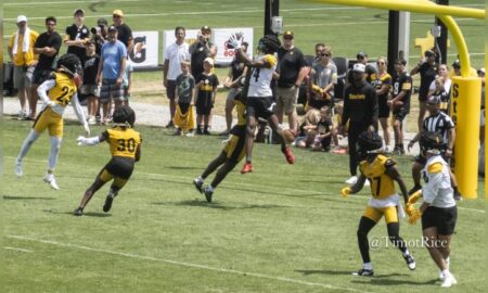 George Pickens Steelers training camp