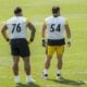 Troy Fautanu Zach Frazier Steelers training camp