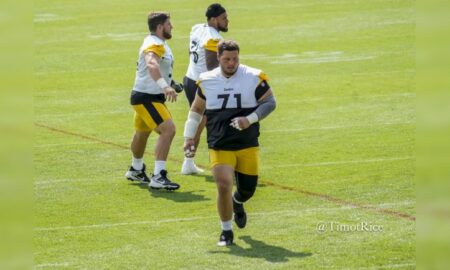 Troy Fautanu Zach Frazier Nate Herbig Steelers training camp