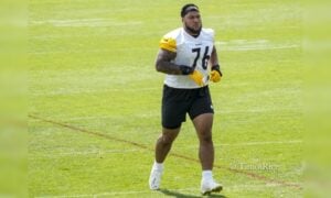 Troy Fautanu Steelers training camp