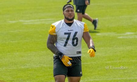 Troy Fautanu Steelers training camp