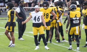 Christian Kuntz Patrick Queen Friday Night Lights Steelers training camp