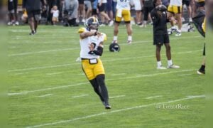 Justin Fields Friday Night Lights Steelers training camp