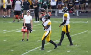 Russell Wilson Justin Fields Friday Night Lights Steelers training camp