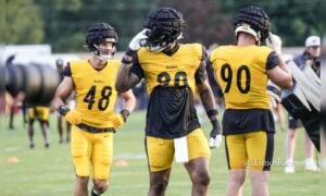 DeMarvin Leal T.J. Watt Julius Welschof Friday Night Lights Steelers training camp