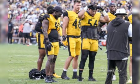 Markus Golden Alex Highsmith Julius Welschof Friday Night Lights Steelers training camp